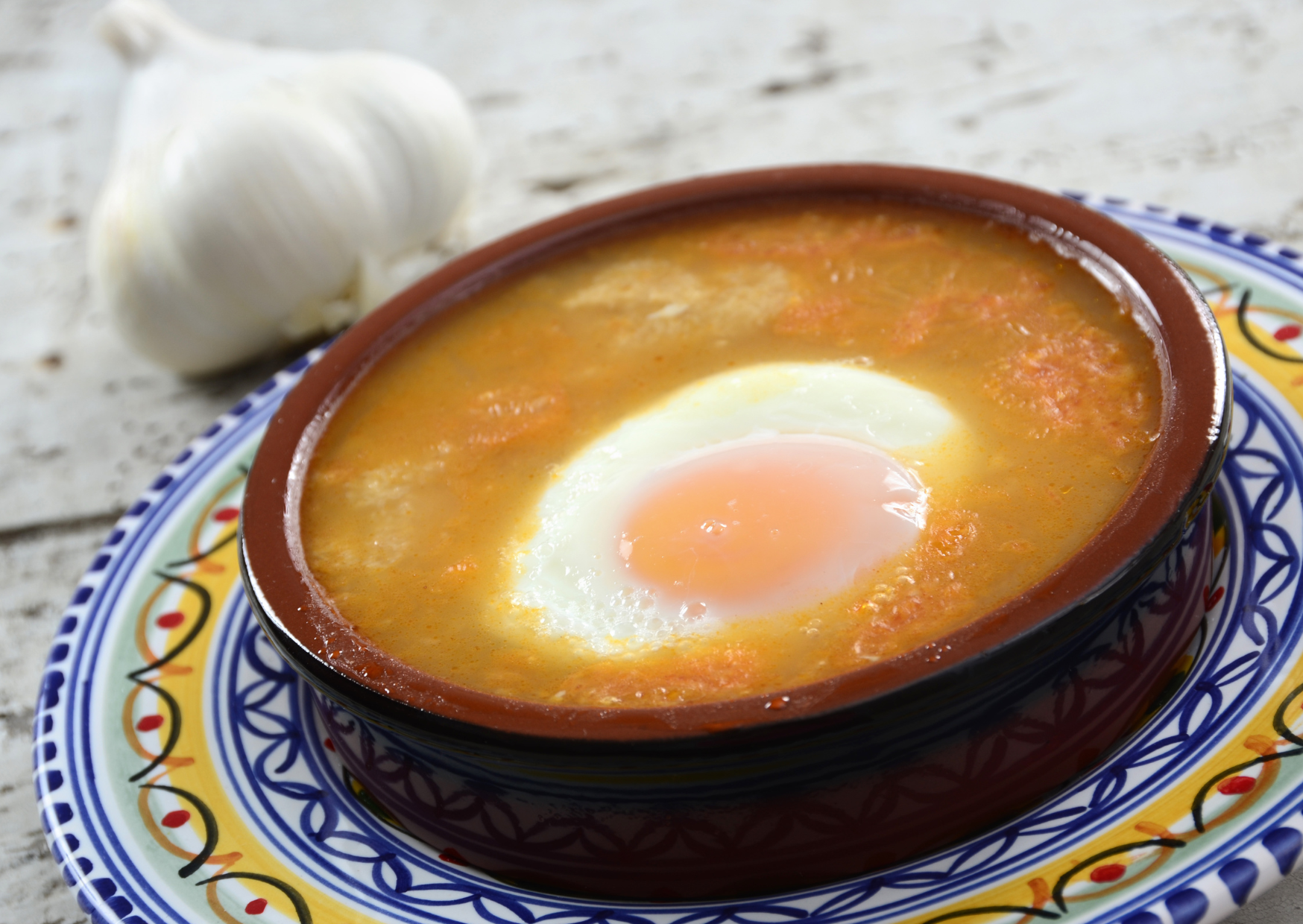 Spanish sopa de ajo