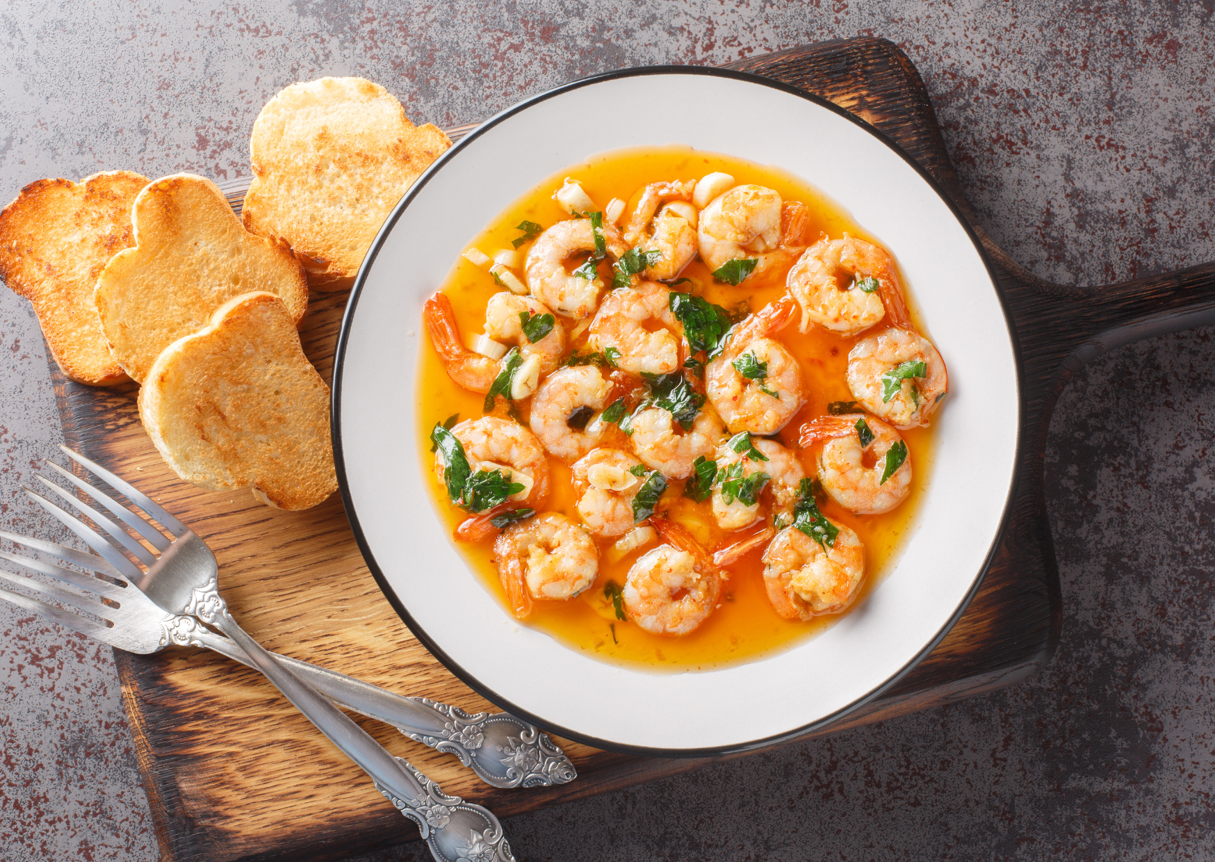 Tapas Gambas al Ajillo