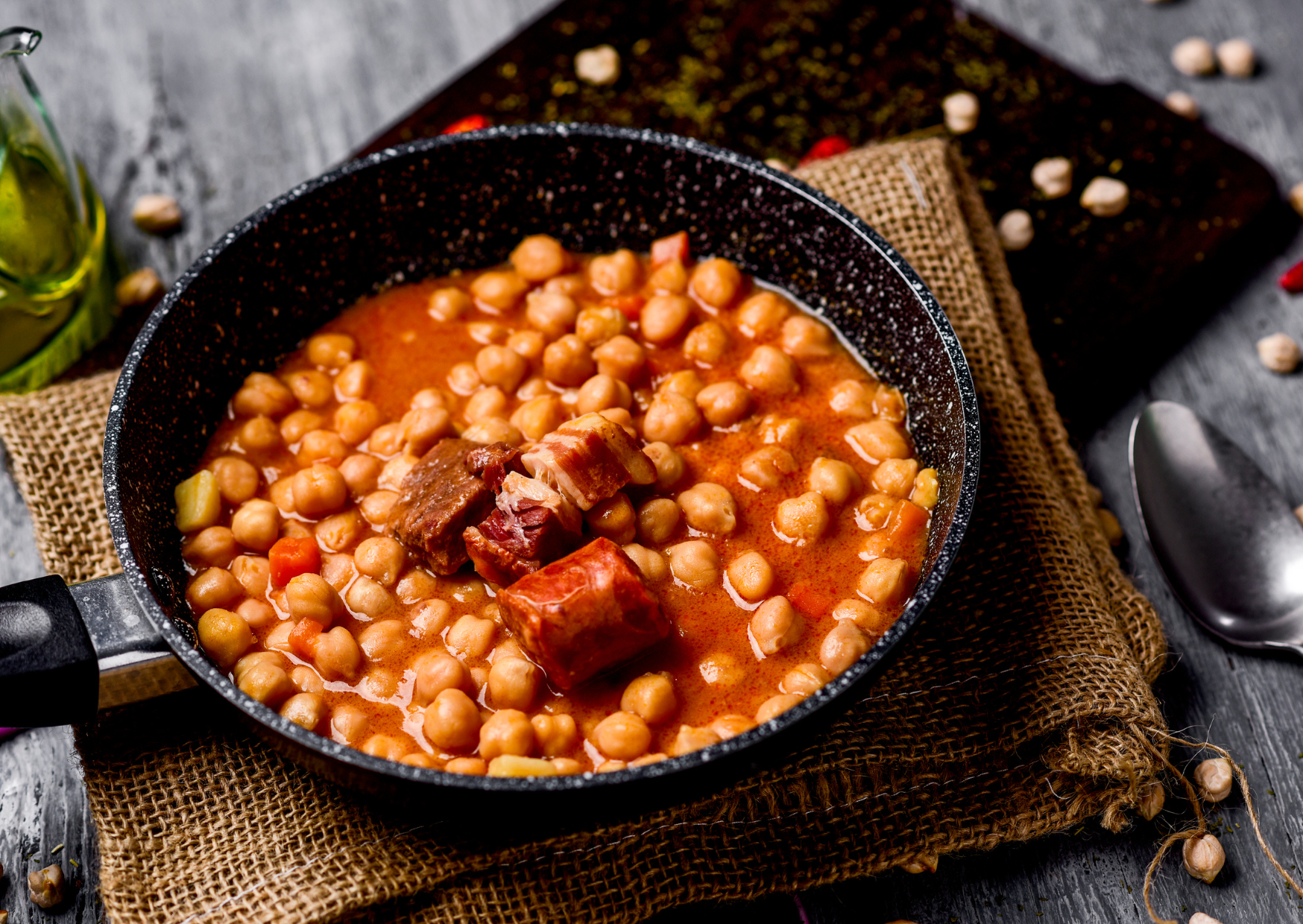 food Spanish Chicpeas