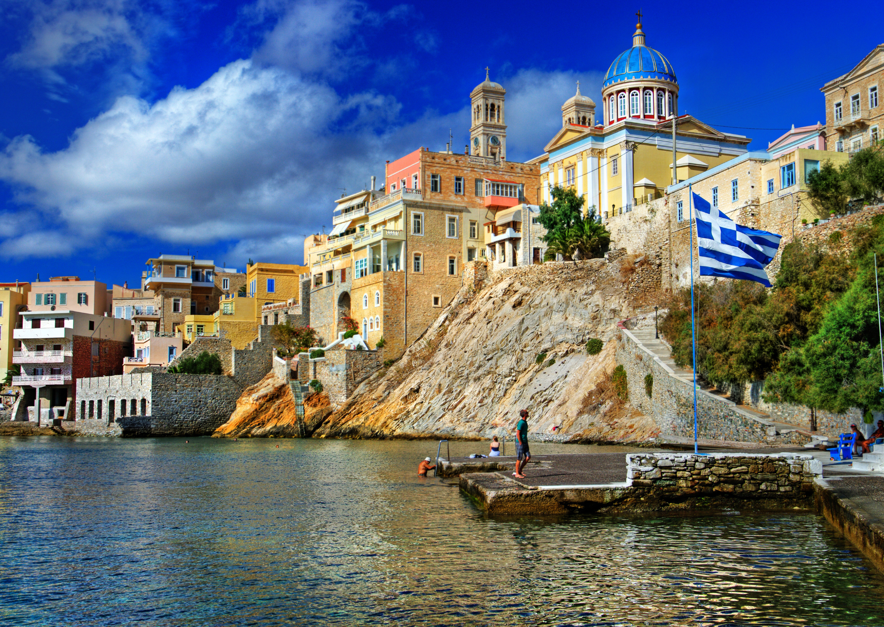 The Greek Island Where American Social Security Makes You Upper Class, Actual Monthly Budget Inside 6 greek island Syros 2