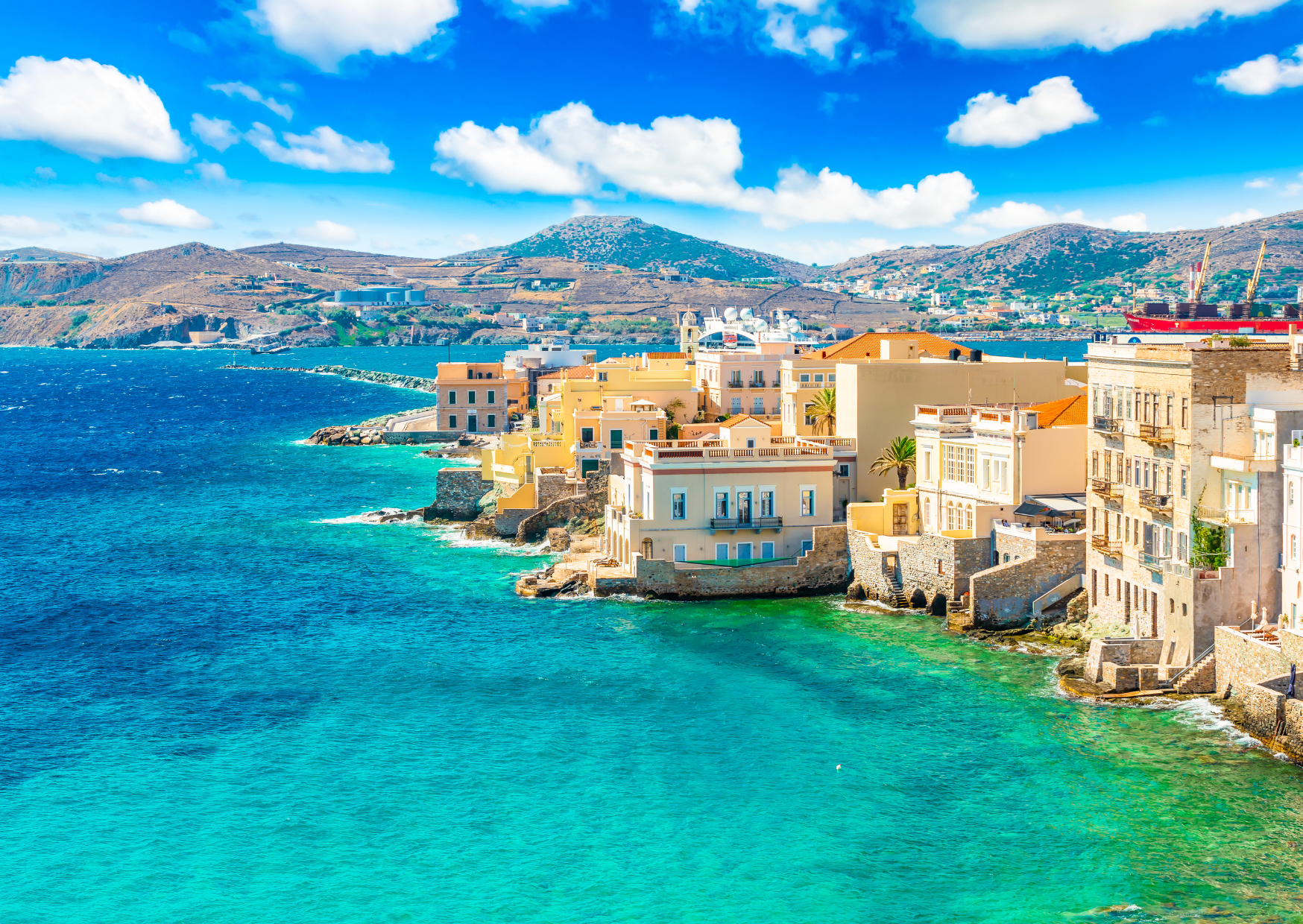 The Greek Island Where American Social Security Makes You Upper Class, Actual Monthly Budget Inside 5 greek island Syros