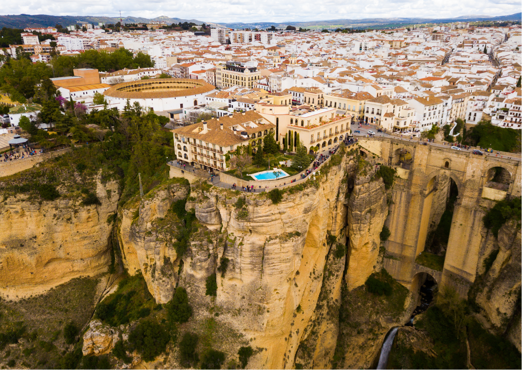Ronda Spain American couple