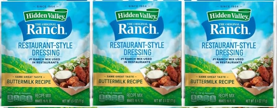 Ranch seasoning packets