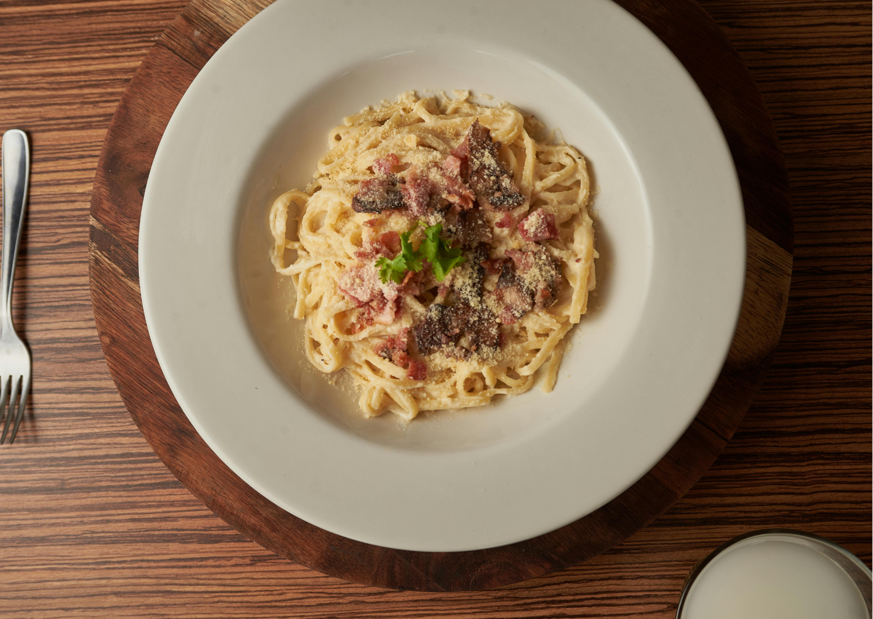 cooking carbonara 5