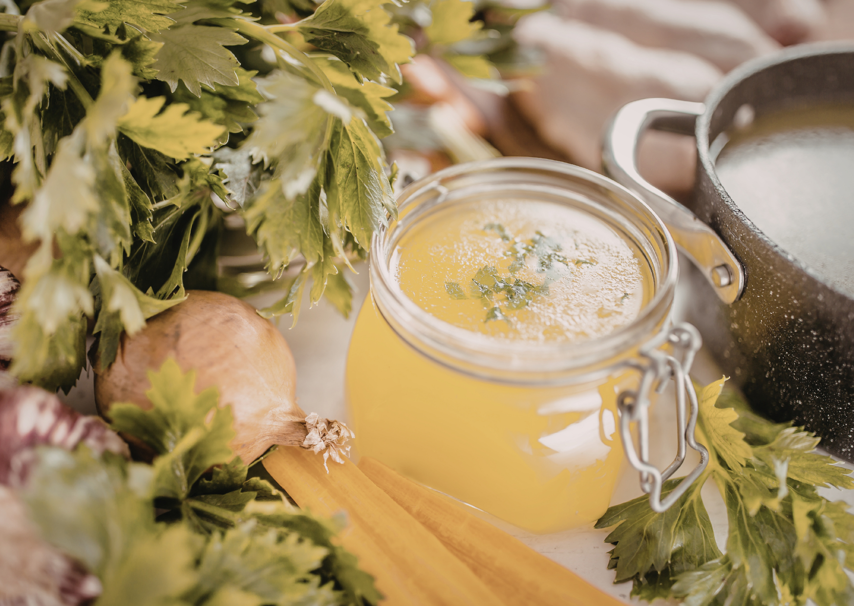 Chinese Grandmothers Drink This Broth Every Morning: Energy Secret 1 Scallions broth Chinese 4