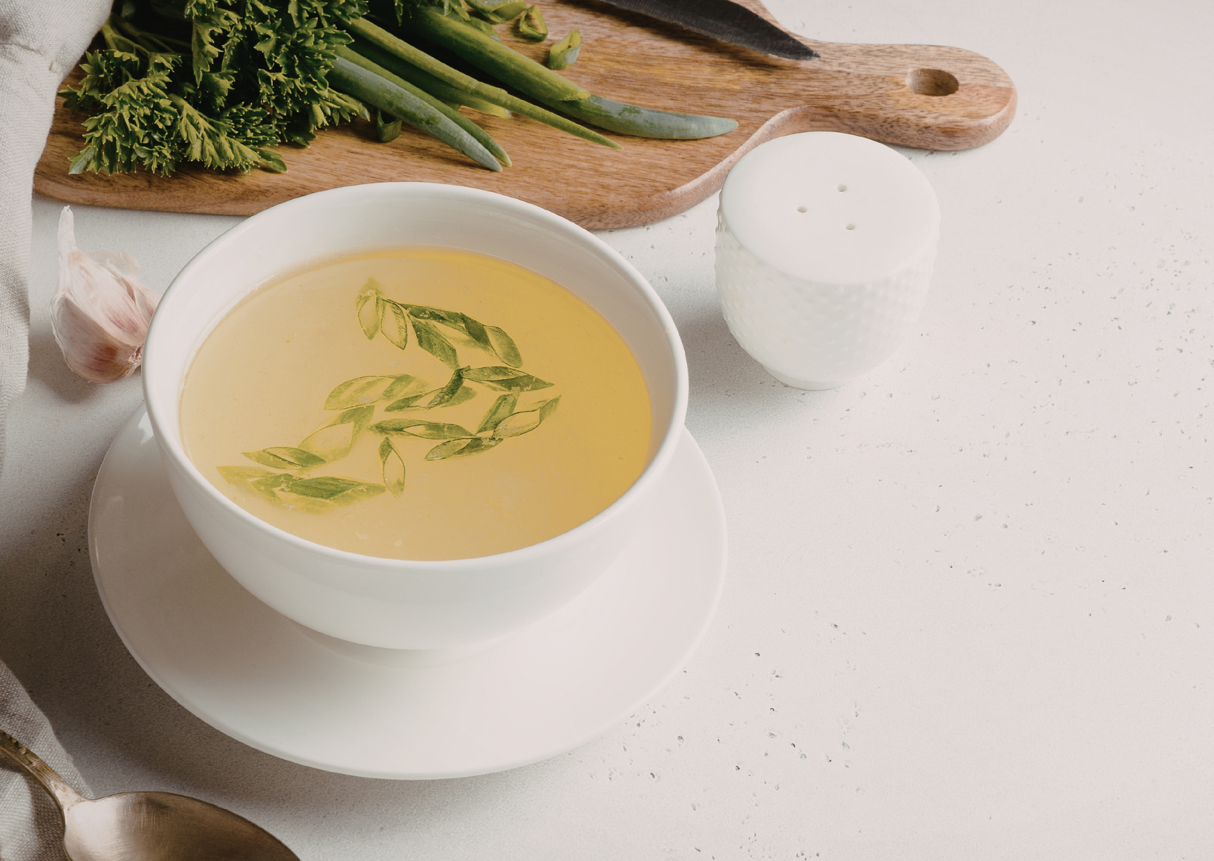 Chinese Grandmothers Drink This Broth Every Morning: Energy Secret 3 Scallions broth Chinese