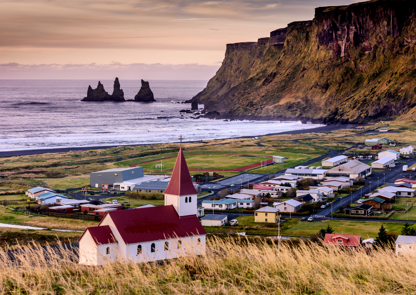Iceland Vik Town