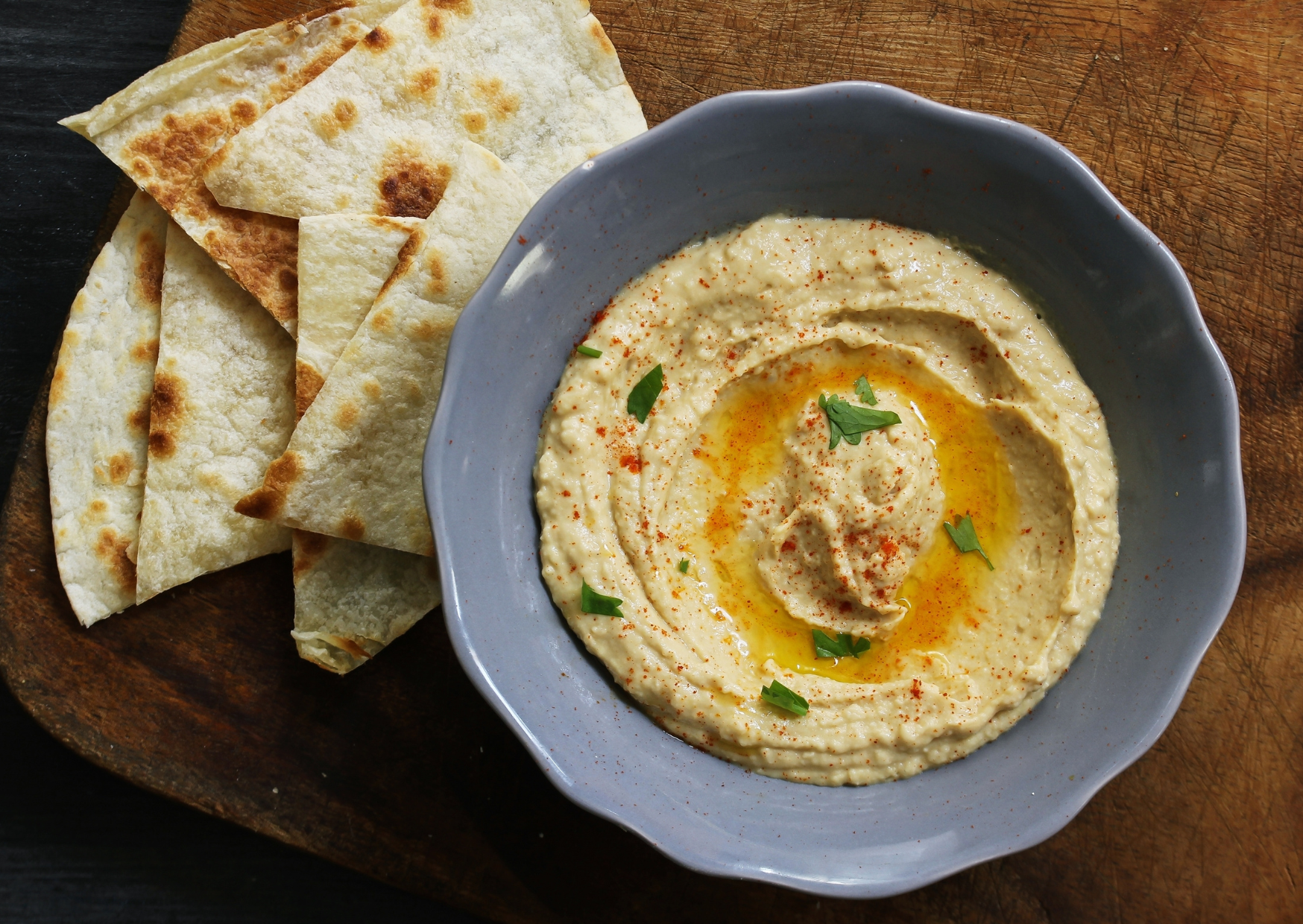 Lebanese hummus 4