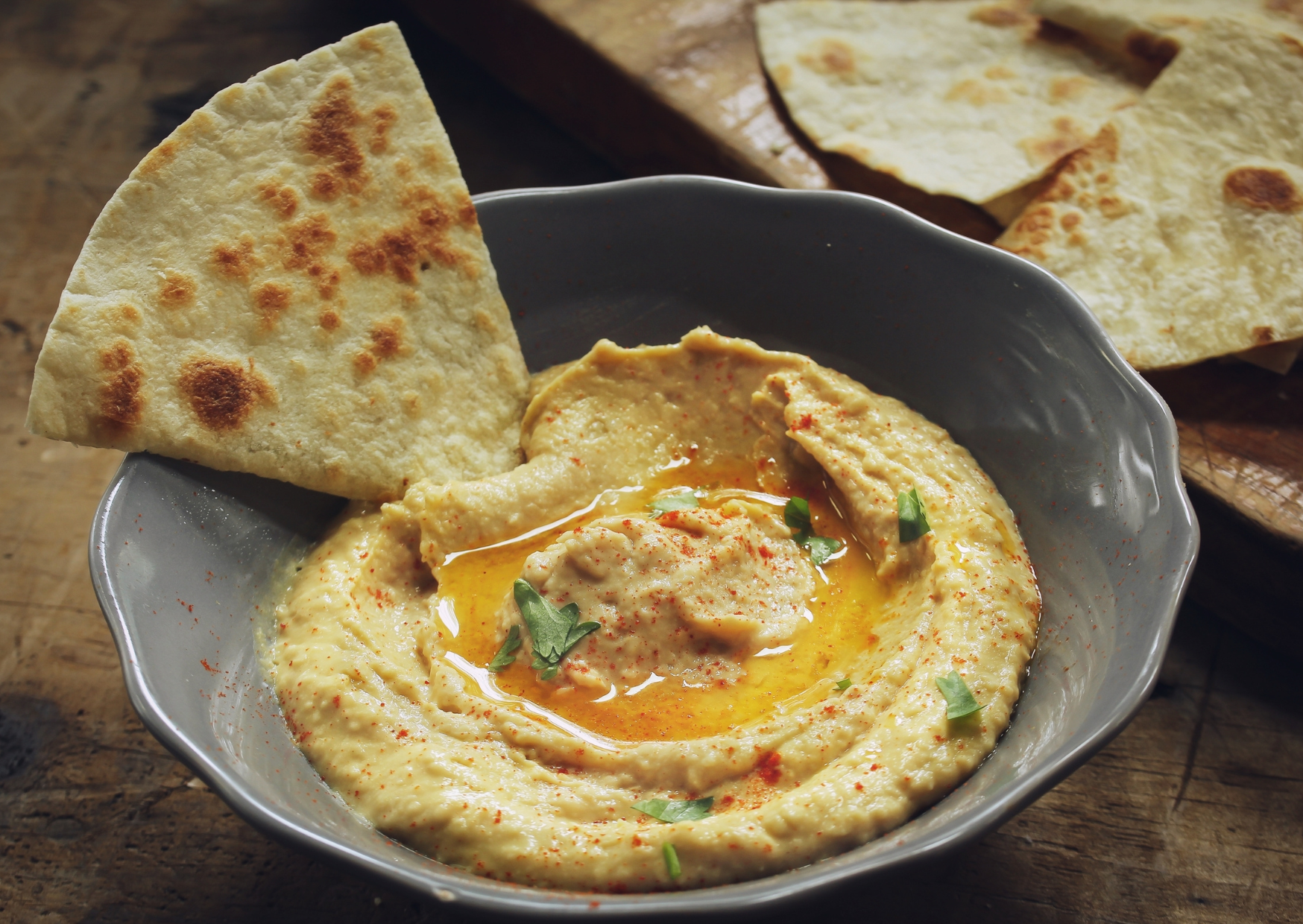 Lebanese hummus 6
