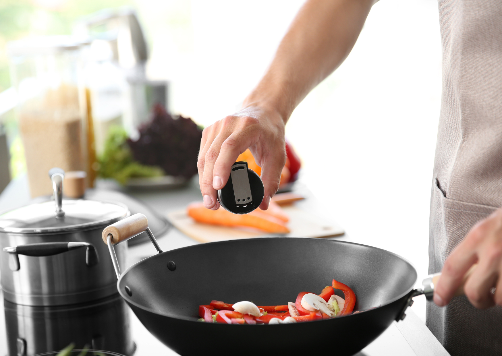 adding salt to cooking 2