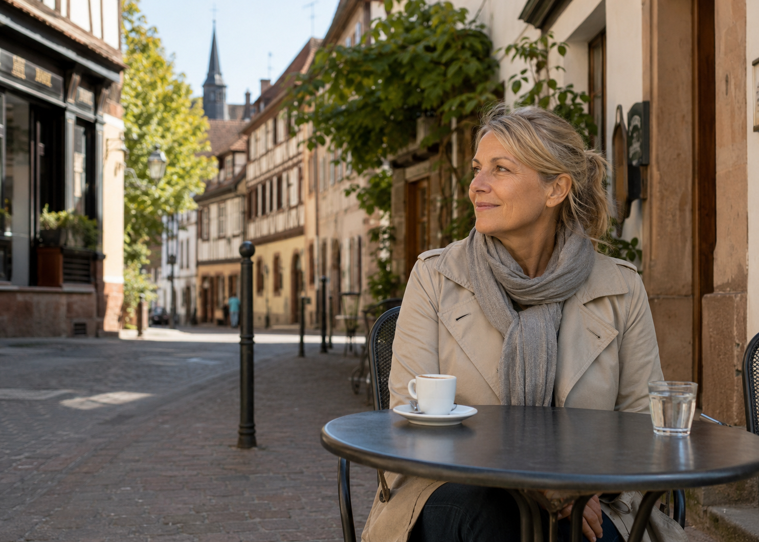 The French Habit Of Going Outside Before Coffee That Reframes Morning Anxiety: 30 Days In 1 french 1