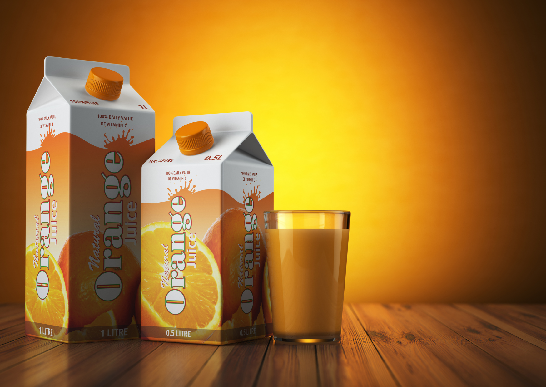 American Orange Juice Has 6 Additives: Why The Same Glass Of Orange Juice Looks Completely Different In Europe 2 juice 2