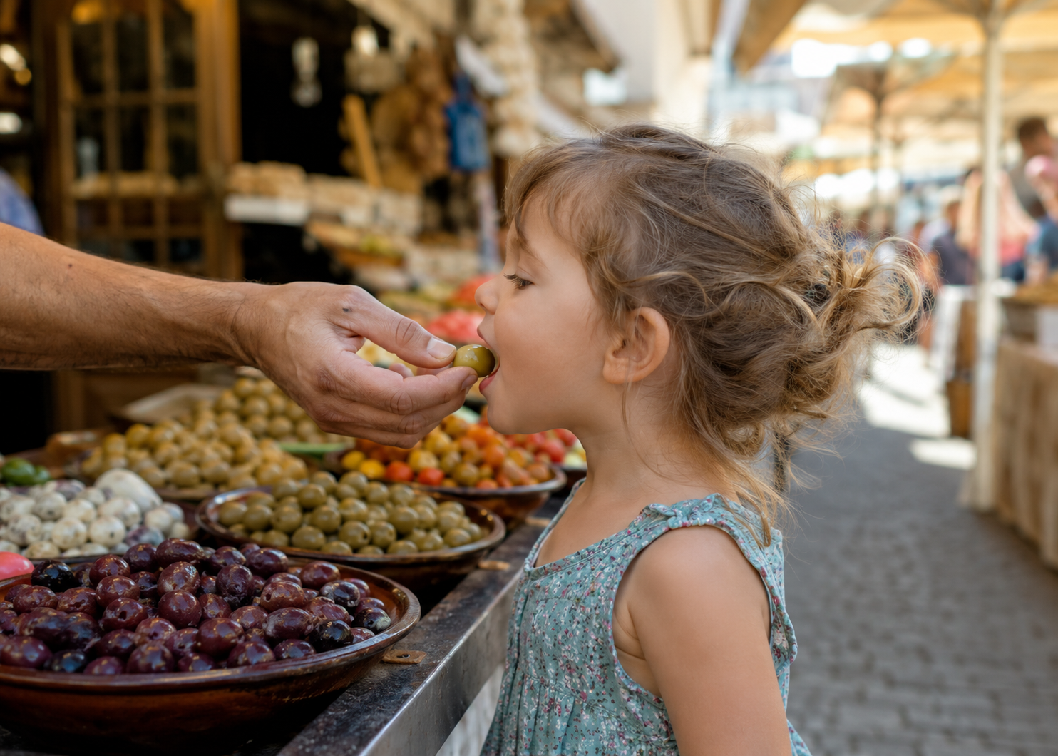 Why Spanish Children Eat Olives At Three Years Old And American Children Still Won't At Twelve 6 kids eating olives 4