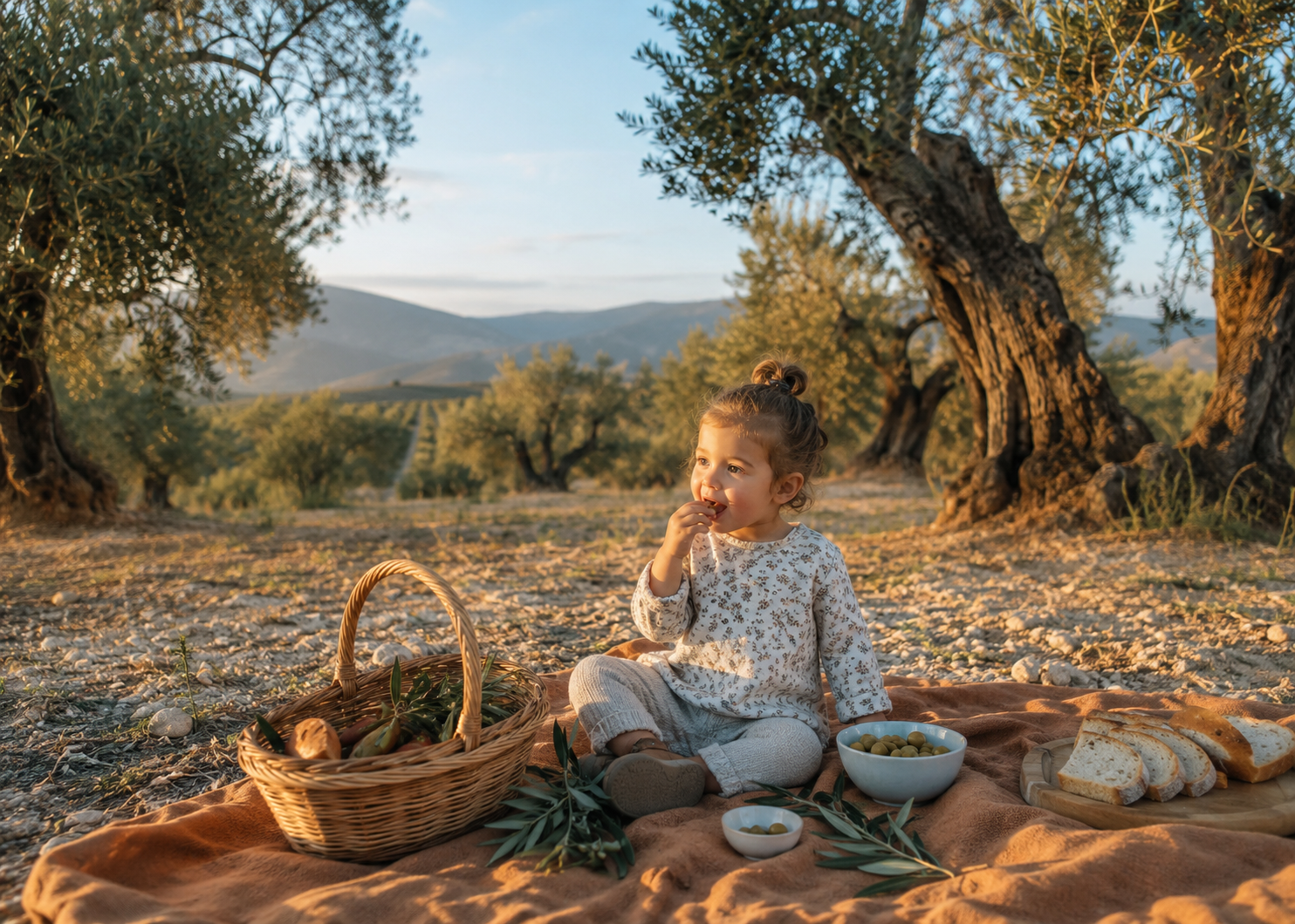 Why Spanish Children Eat Olives At Three Years Old And American Children Still Won't At Twelve 3 kids eating olives 7