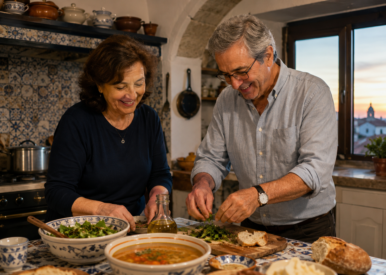 8 Evening Habits Portuguese Couples Maintain Past 65 That American Couples Drop Once The Kids Move Out 2 old couples 2