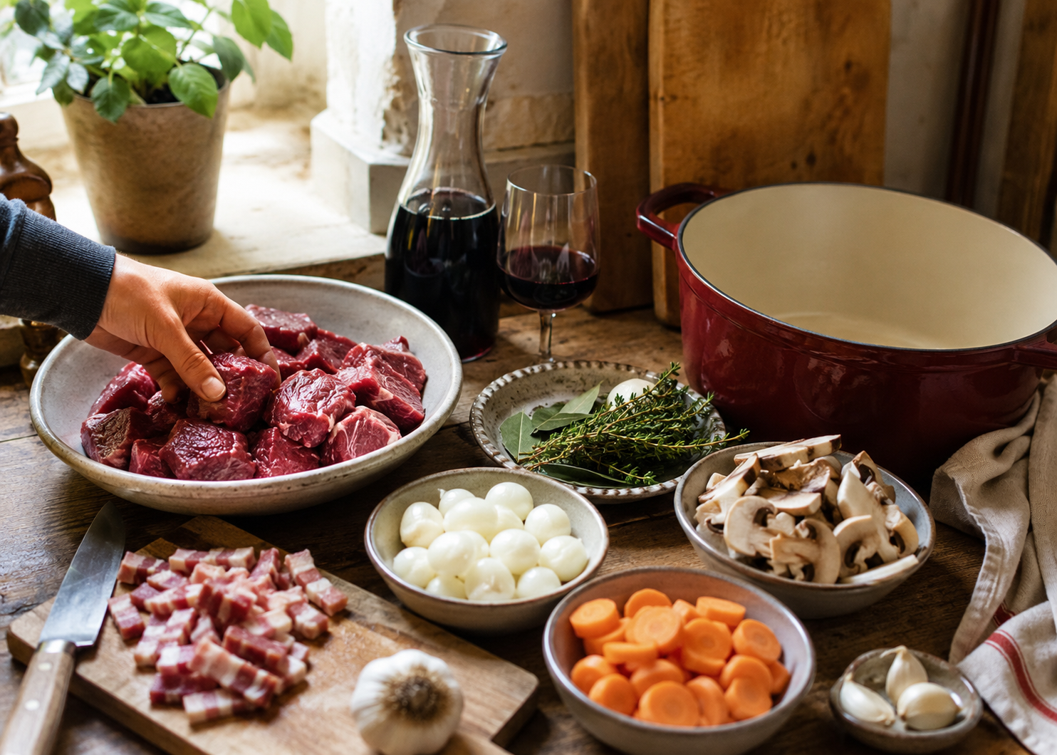 Beef Bourguignon 1