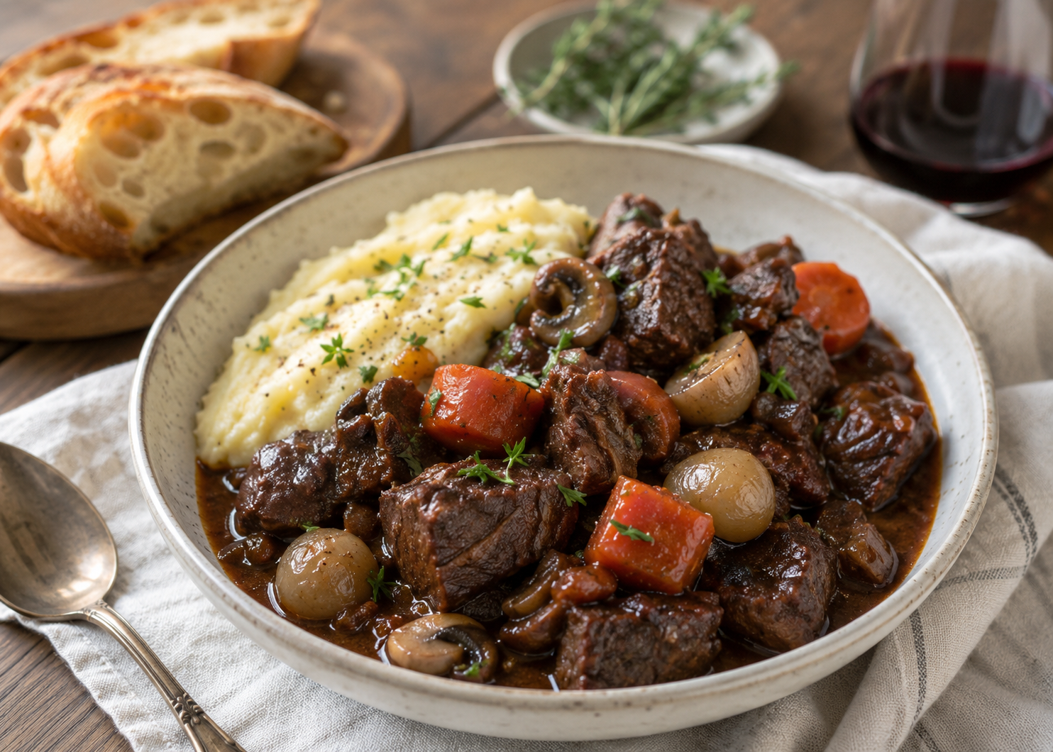 Beef Bourguignon 5