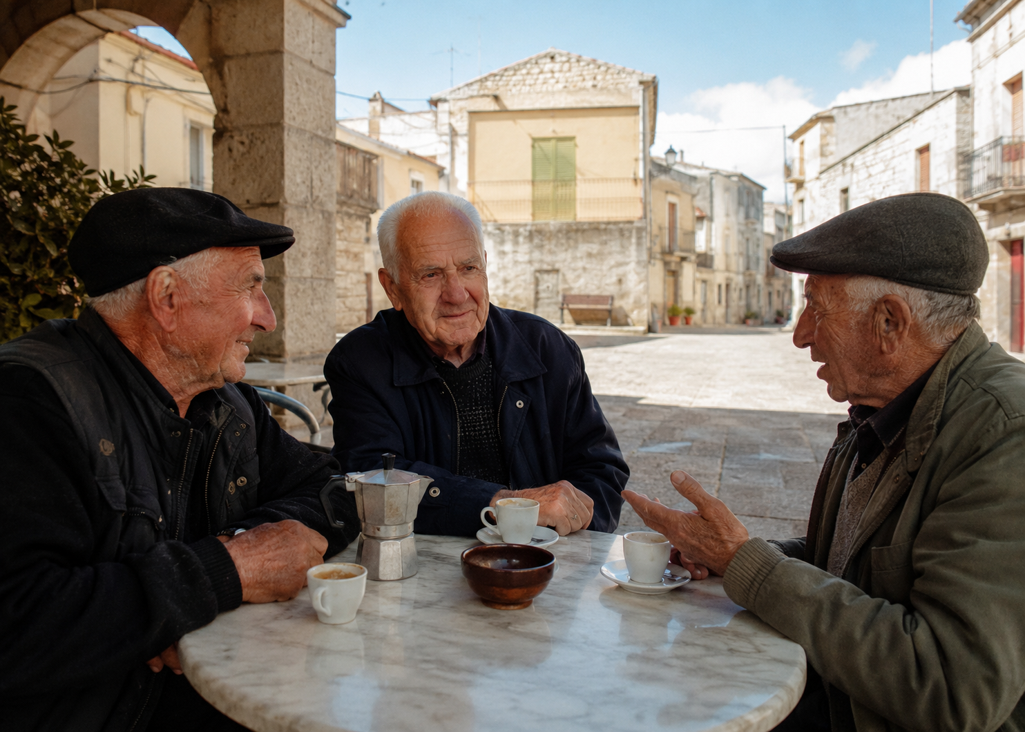 Men in Sardinia Keep Living Past 100 At The World's Highest Rate: The Daily Habit Americans Have Abandoned 2 Sardinian Men 3