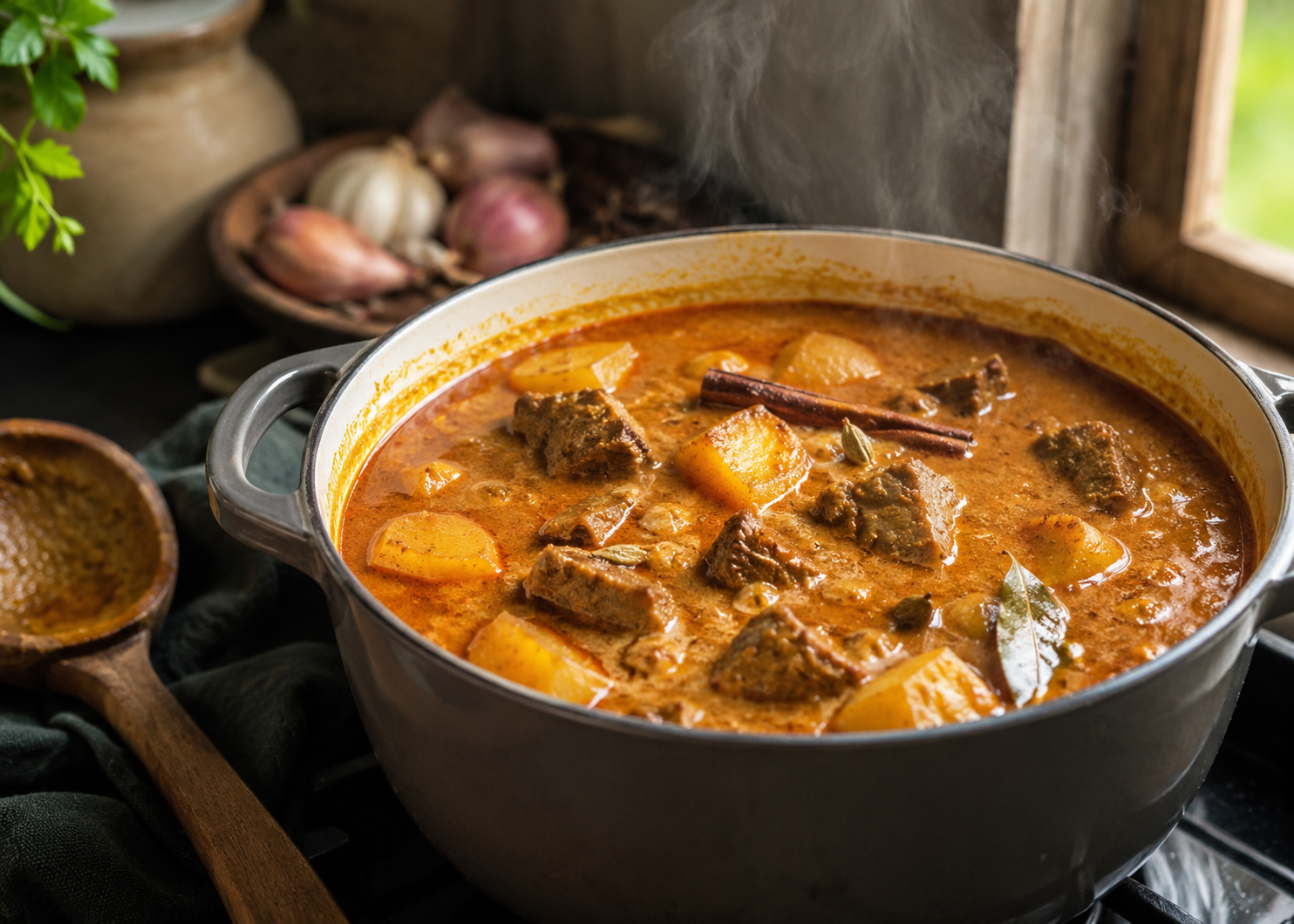 How To Make Thai Massaman Curry From Scratch 1 curry 2