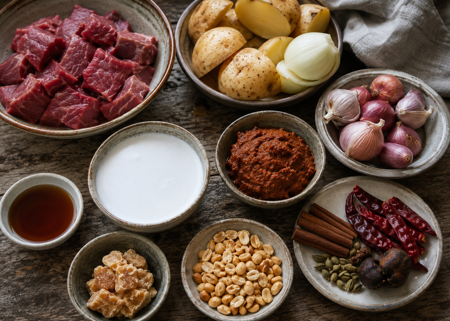 How To Make Thai Massaman Curry From Scratch 5 curry 3