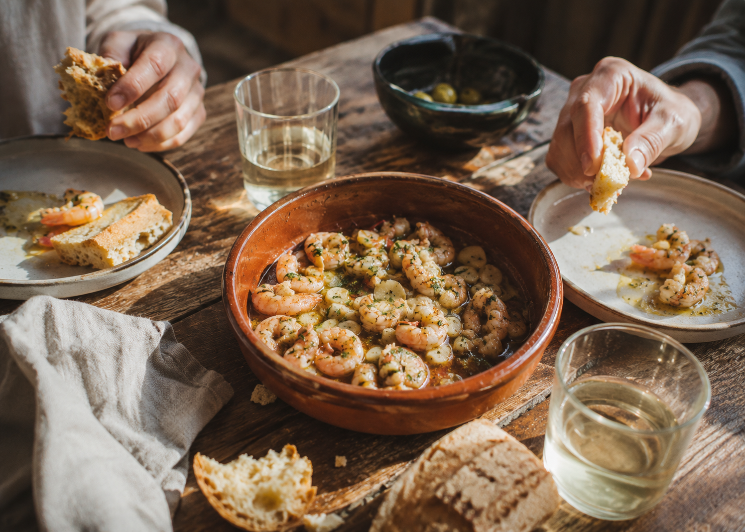 How To Make Spanish Garlic Shrimp the Spanish Way 5 garlic shrimp 5