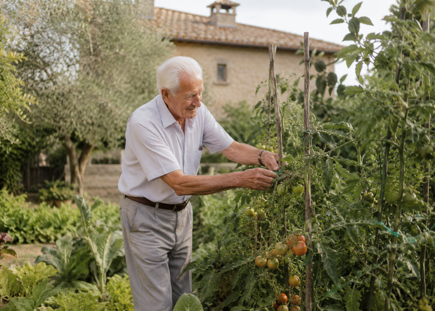9 Daily Habits Italian Grandfathers Maintain Past 80 That American Men Stopped Doing At 60 2 grandpa habit 2