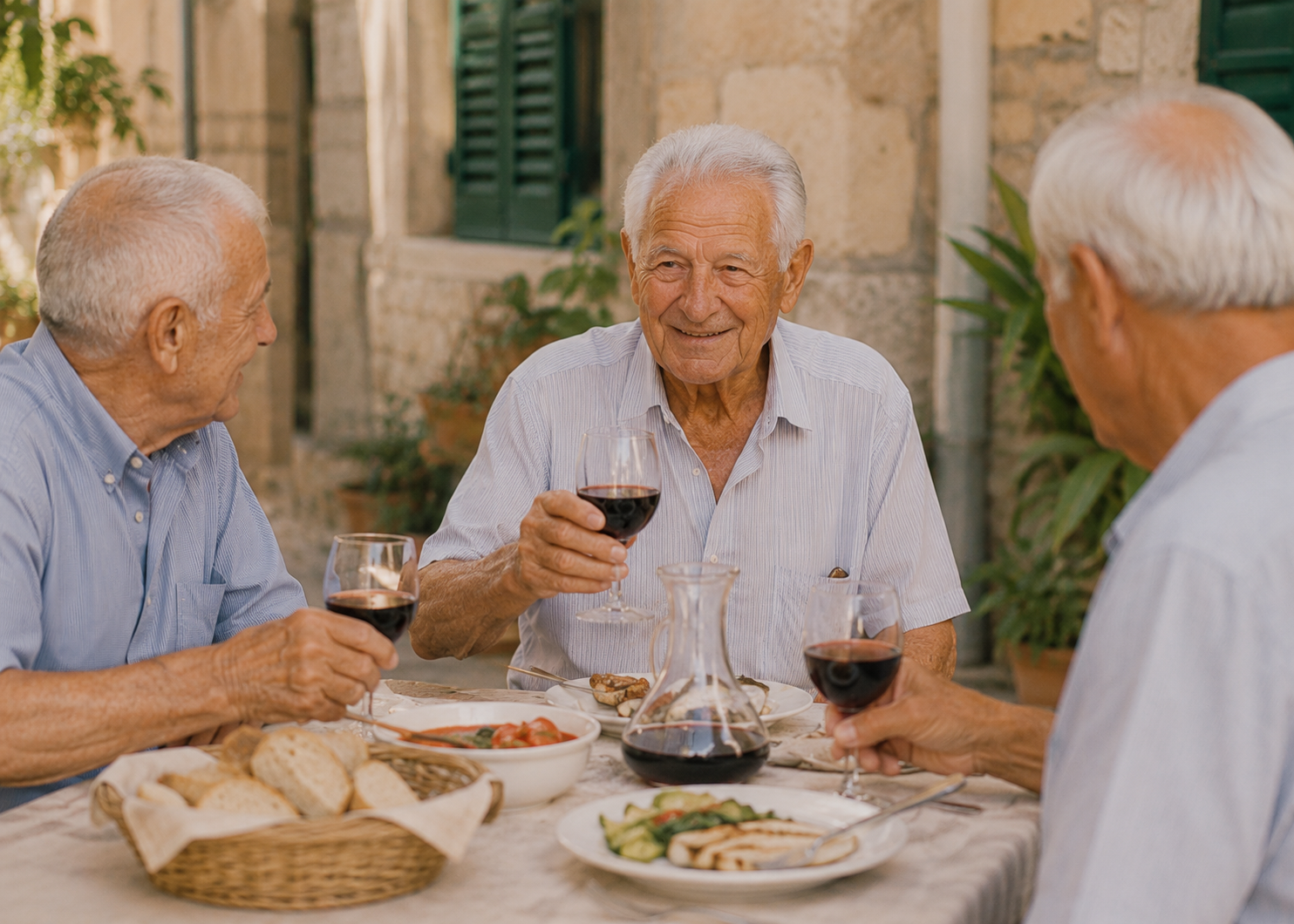 9 Daily Habits Italian Grandfathers Maintain Past 80 That American Men Stopped Doing At 60 5 grandpa habit 5
