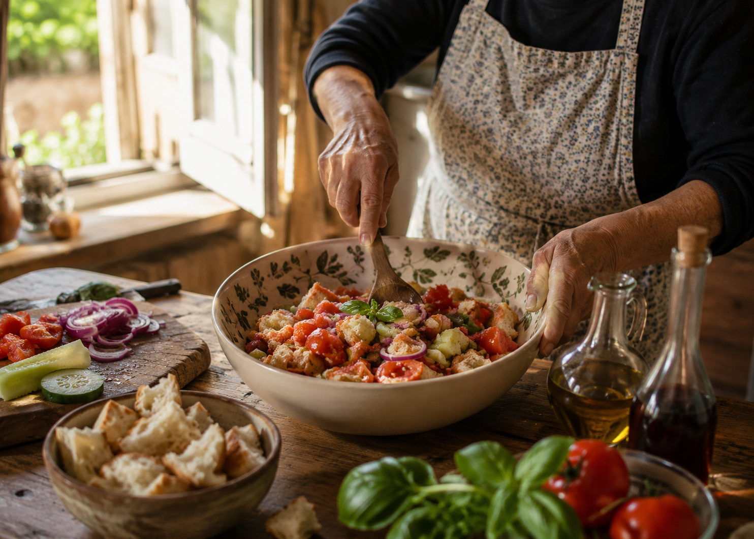 The No-Cook Italian Dinners Nonnas Make When It's Too Hot To Turn On The Stove 3 nonna 1
