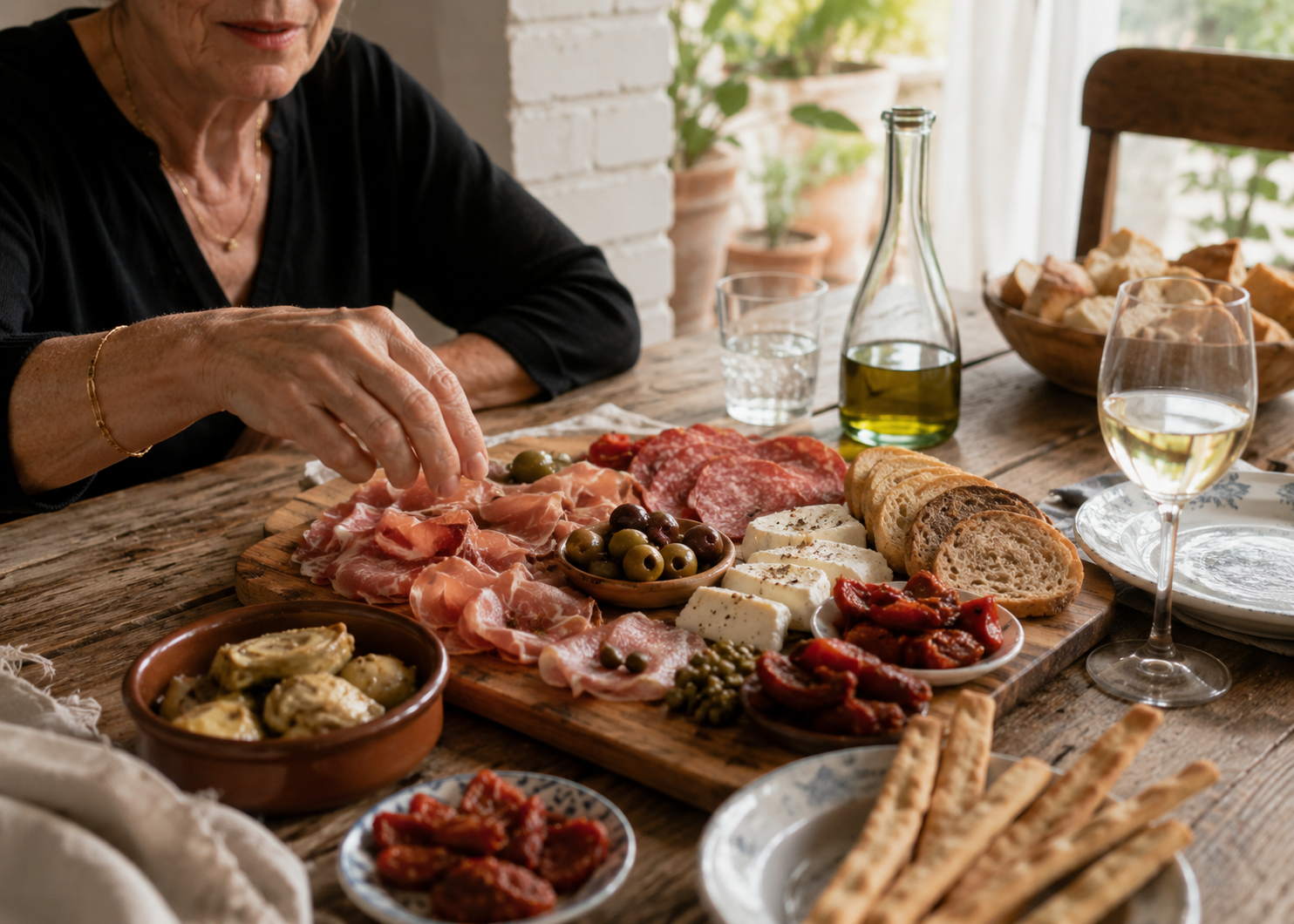 The No-Cook Italian Dinners Nonnas Make When It's Too Hot To Turn On The Stove 6 nonna 4