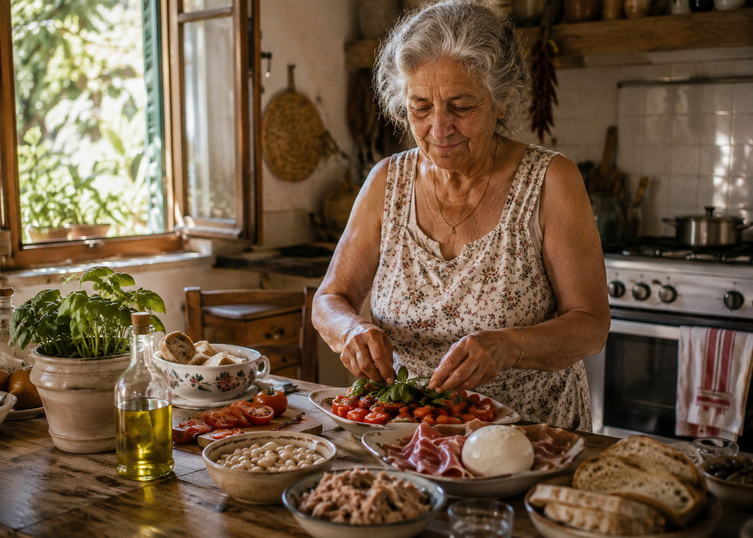 The No-Cook Italian Dinners Nonnas Make When It's Too Hot To Turn On The Stove 2 nonna 5