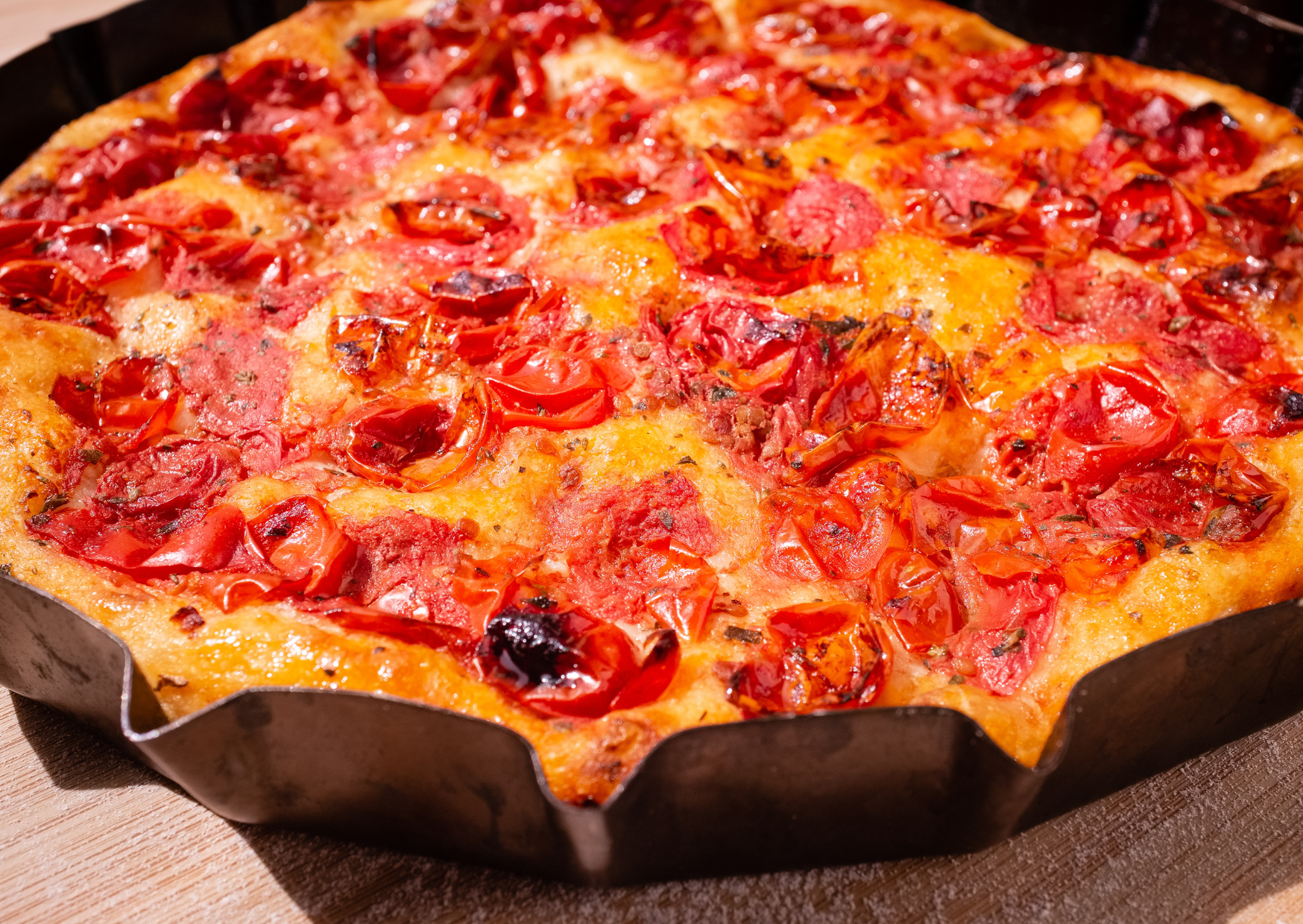 Focaccia Genovese Has a Rival. How to Make Focaccia Barese, the Tomato-Topped Version From the South 6 Focaccia Barese 3