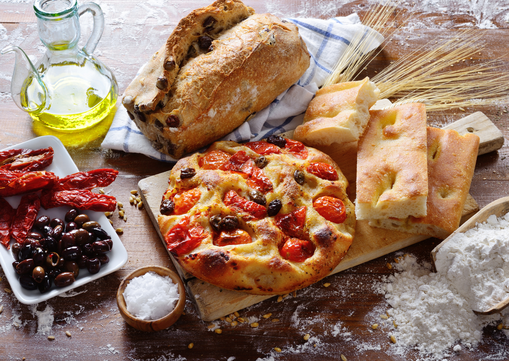 Focaccia Genovese Has a Rival. How to Make Focaccia Barese, the Tomato-Topped Version From the South 5 Focaccia Barese 5