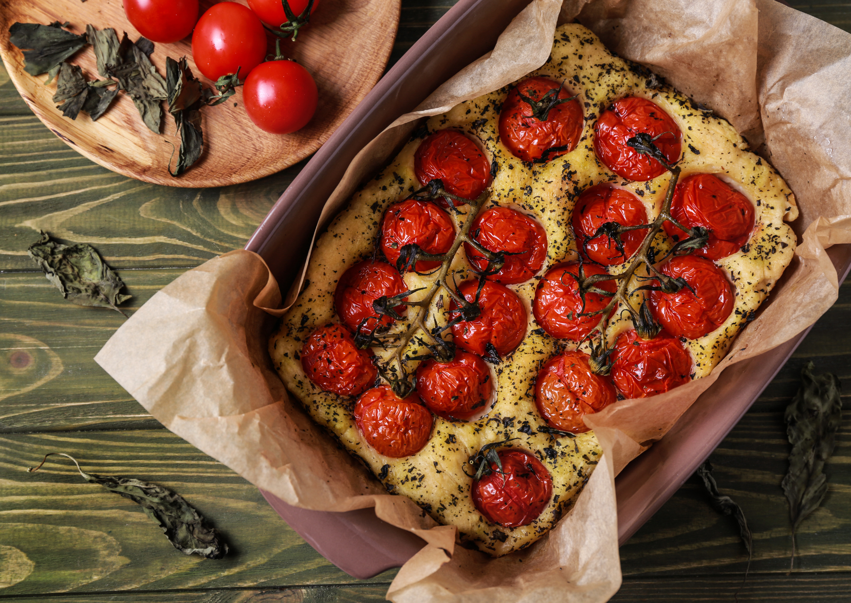 Focaccia Genovese Has a Rival. How to Make Focaccia Barese, the Tomato-Topped Version From the South 4 Focaccia Barese 6