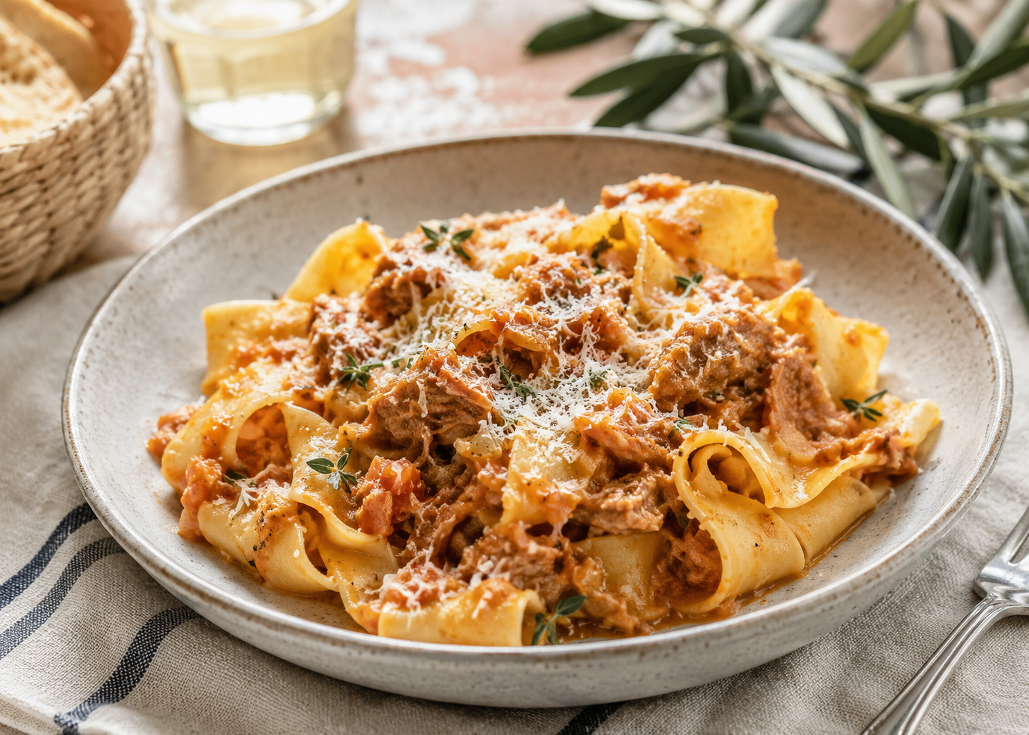 Italians Never Put Chicken in Pasta: What They Serve Americans Who Ask for It 5 Ragu 1