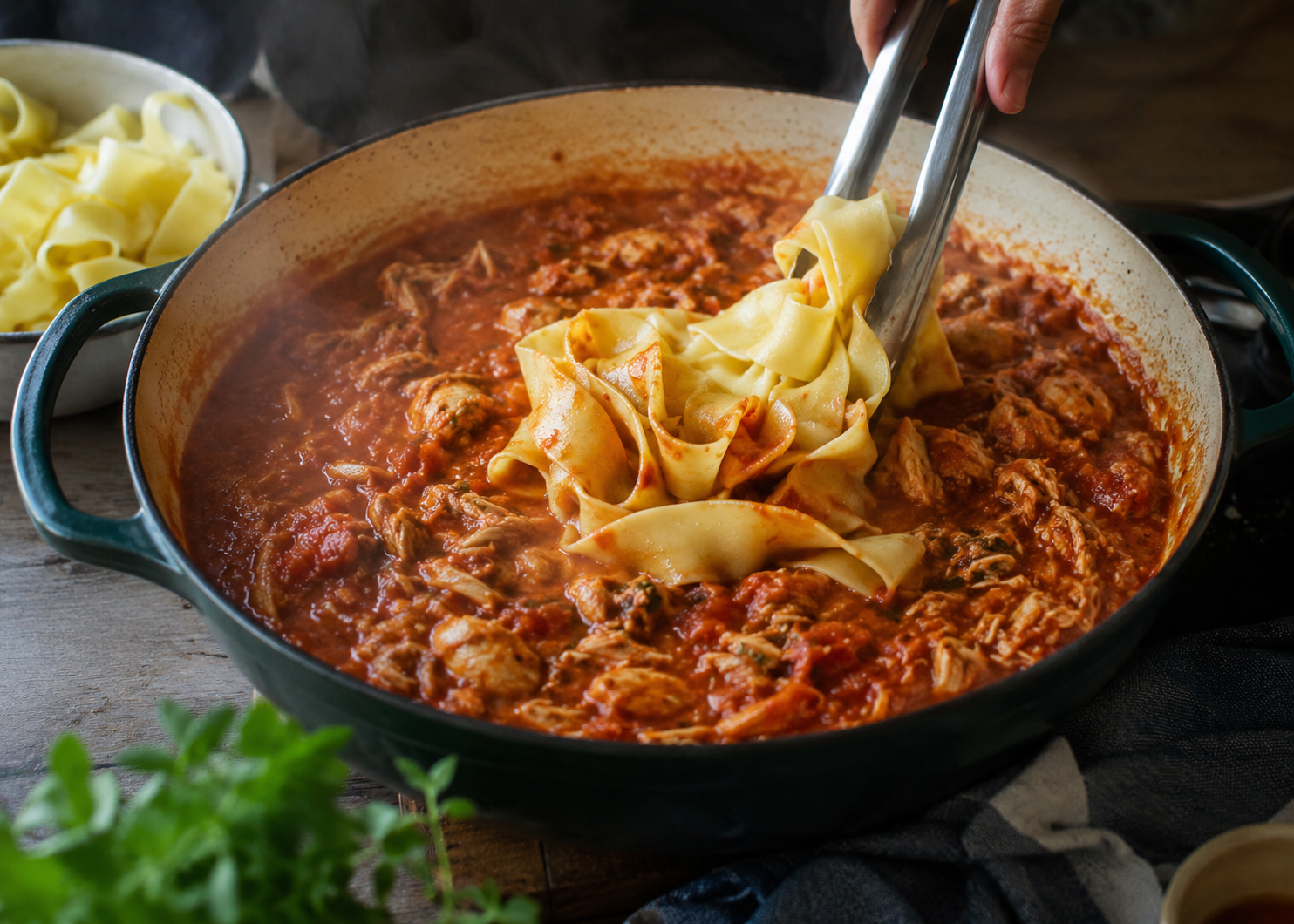 Italians Never Put Chicken in Pasta: What They Serve Americans Who Ask for It 7 Ragu 2
