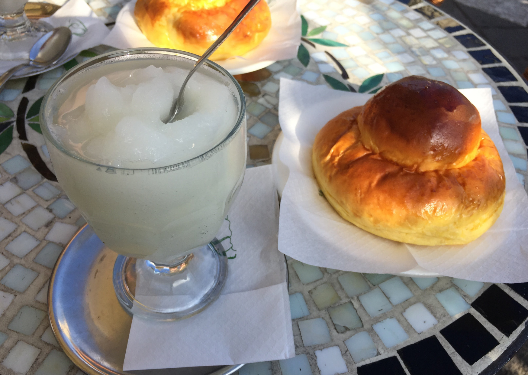 Sicilian granita