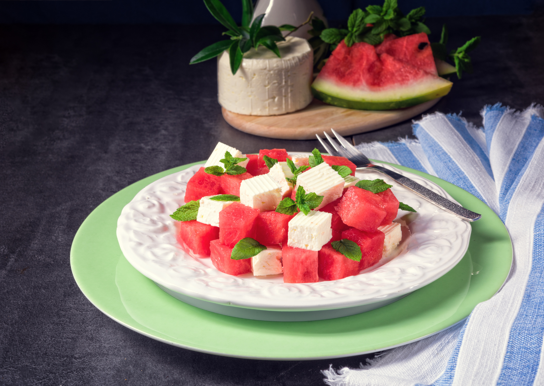 Watermelon with Feta 4