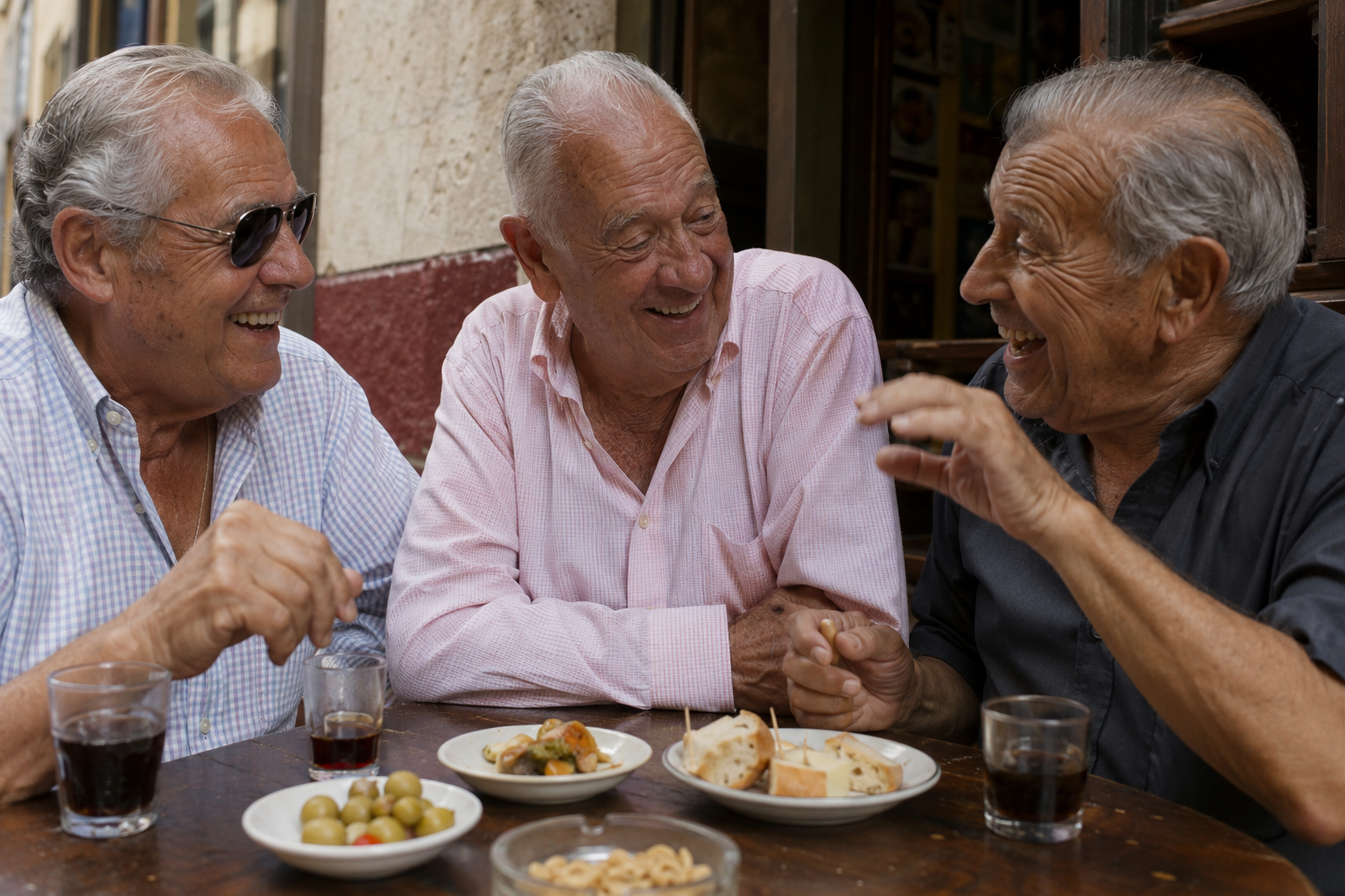 Spanish Men Over 70 Spend Two Hours a Day at the Bar and Outlive American Men by Five Years: The Routine Behind It 4 bar 1