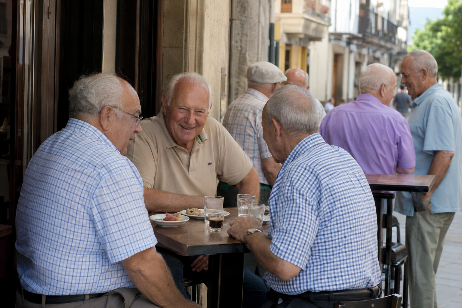 Spanish Men Over 70 Spend Two Hours a Day at the Bar and Outlive American Men by Five Years: The Routine Behind It 1 bar 3