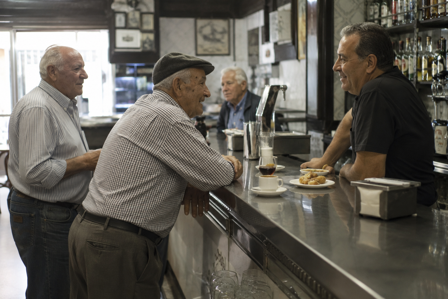 Spanish Men Over 70 Spend Two Hours a Day at the Bar and Outlive American Men by Five Years: The Routine Behind It 2 bar 4