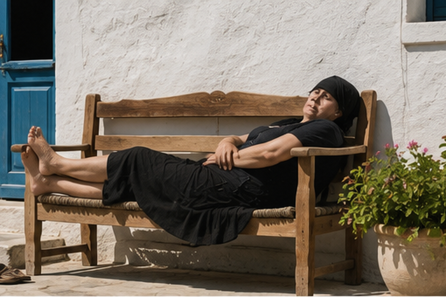 The Cardiology Study That Vindicated the Nap: Why Greek Islanders Sleep at 2pm Without Guilt 2 greek islanders 2