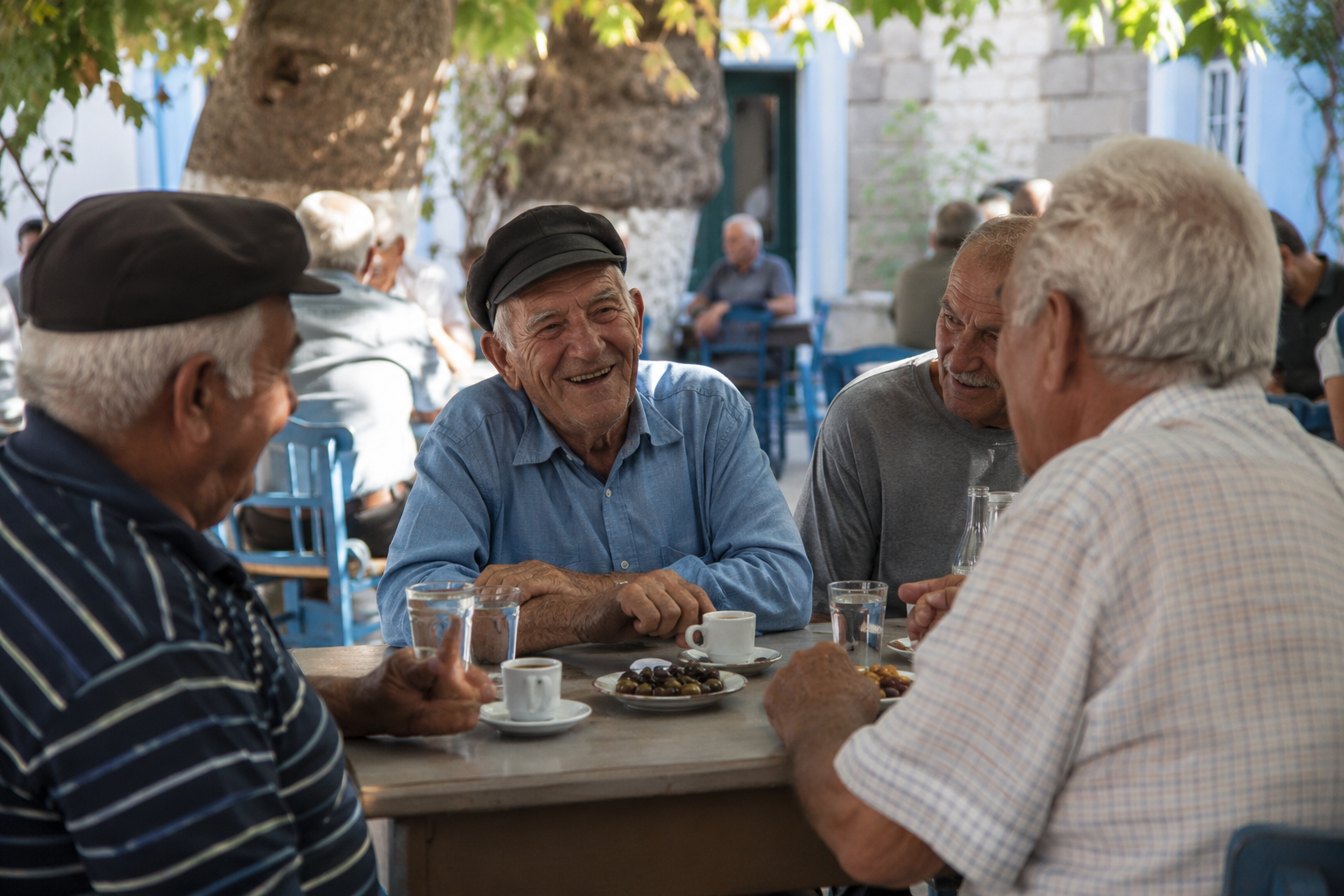 8 Things Greek Island Men Over 80 Do Daily That Cardiologists Keep Studying 6 greek men 5