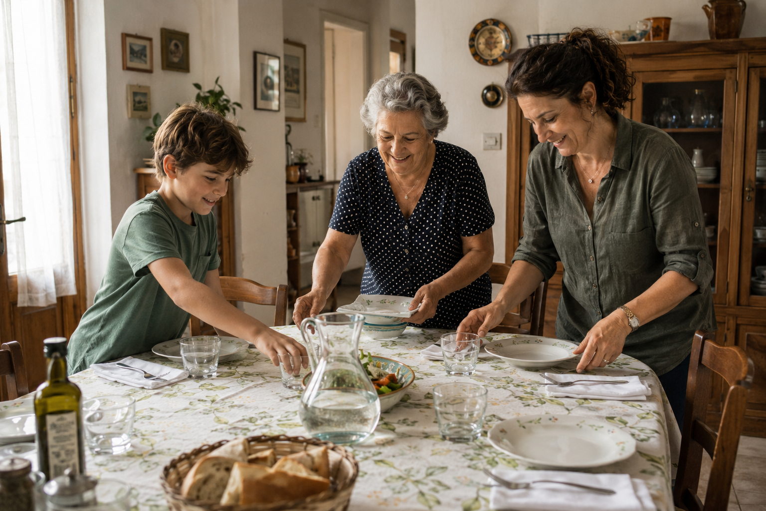 The Sunday Table Rule Italian Families Keep: Three Generations, Three Hours, No Phones 5 italian families 3