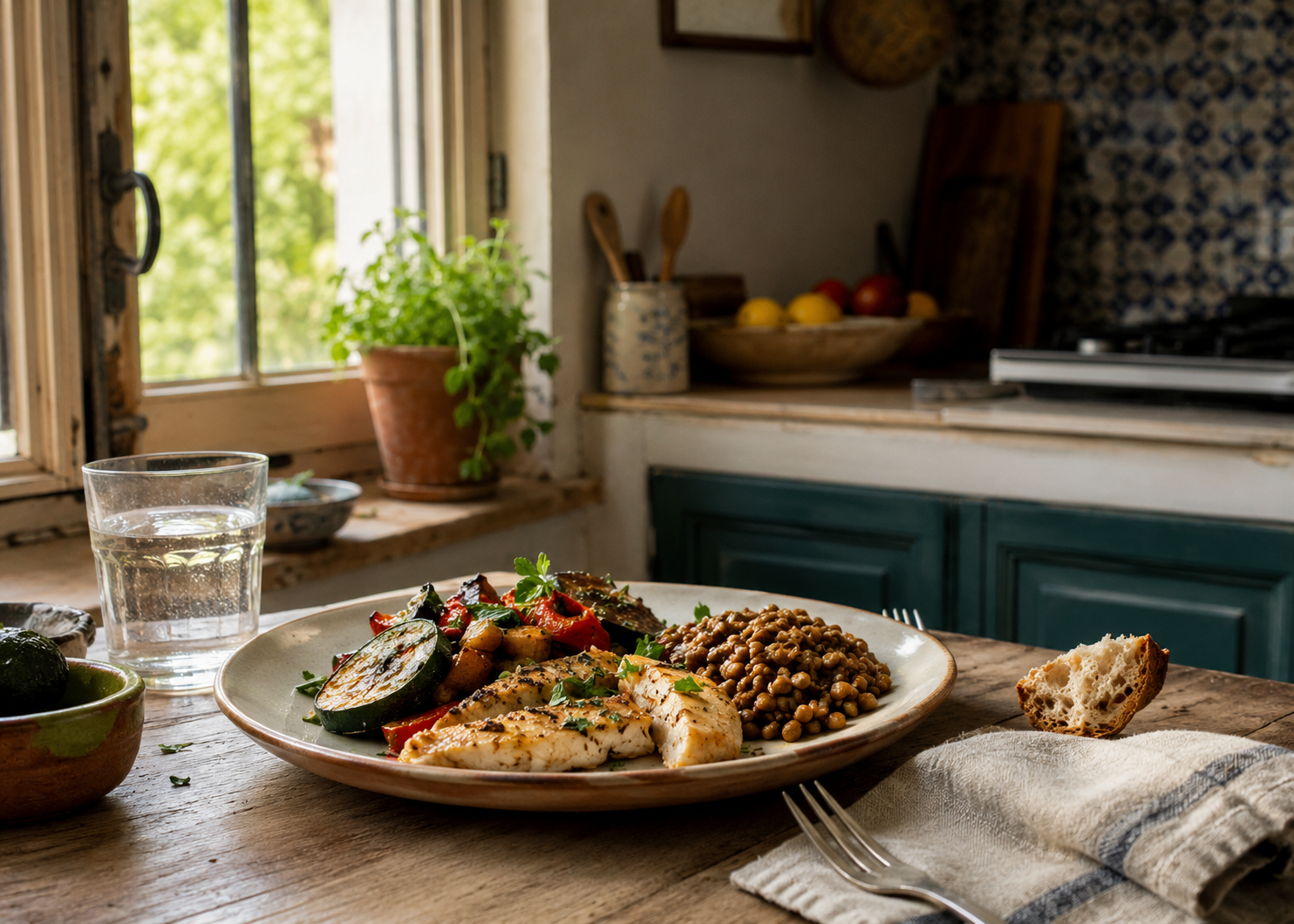 Why European Meals Look Smaller But Often Feel More Satisfying: The European Plate That Makes American Portion Sizes Look Absurd 3 plate 3