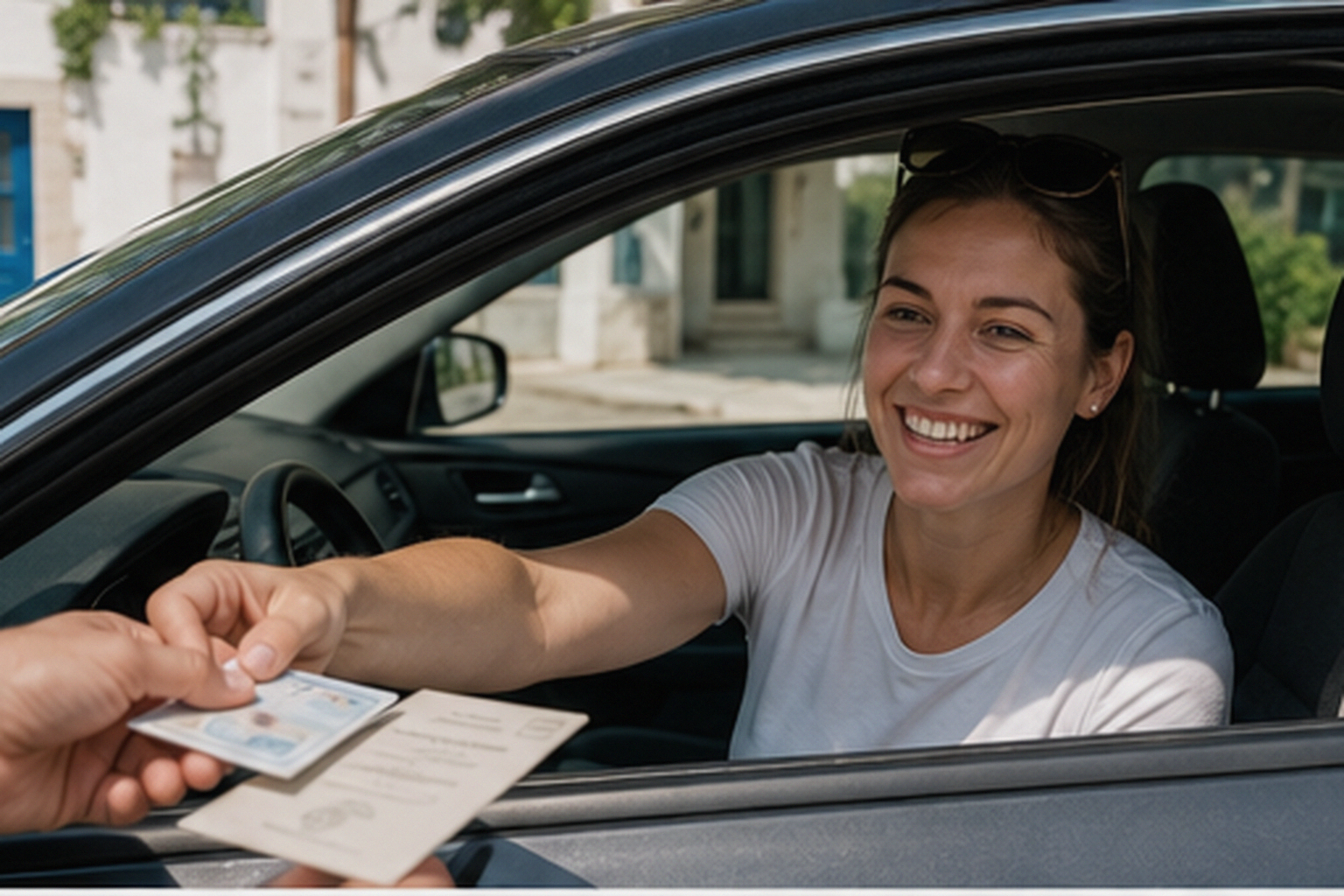 renting a car 1