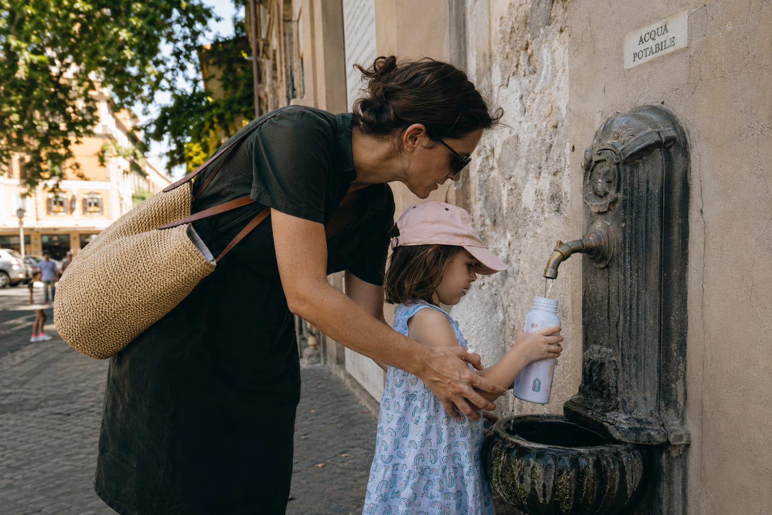 Rome Gives Away What Airports Sell for €5: The Drinking Fountain Networks of European Cities 3 rome fountains 3