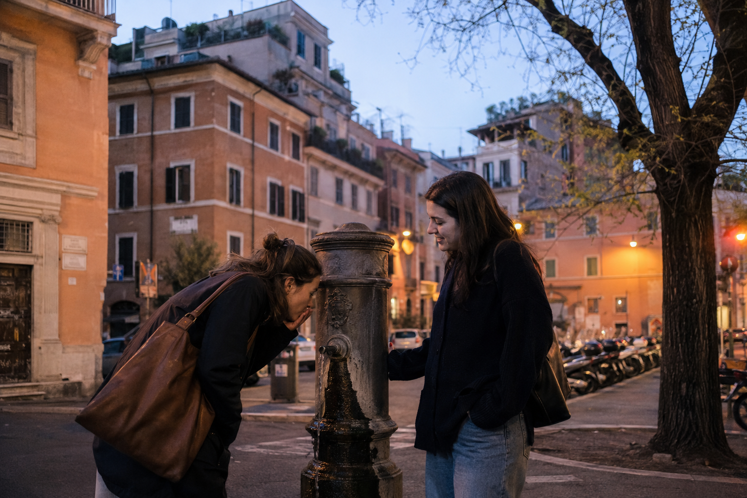 Rome Gives Away What Airports Sell for €5: The Drinking Fountain Networks of European Cities 5 rome fountains 6