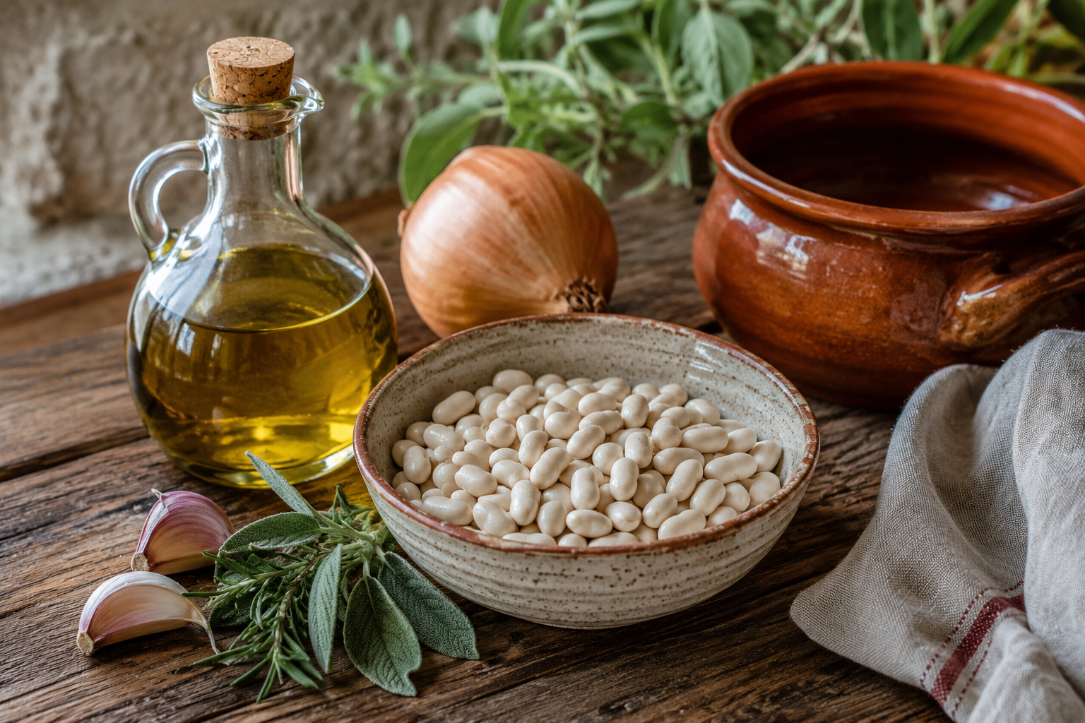 White Beans, Olive Oil, and Ten Minutes: The Tuscan Dinner Italian Grandmothers Never Wrote Down 4 fagioli allolio 1