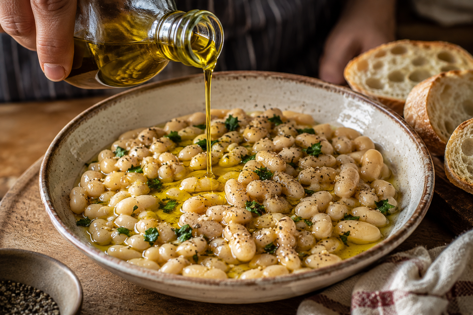 White Beans, Olive Oil, and Ten Minutes: The Tuscan Dinner Italian Grandmothers Never Wrote Down 3 fagioli allolio 4