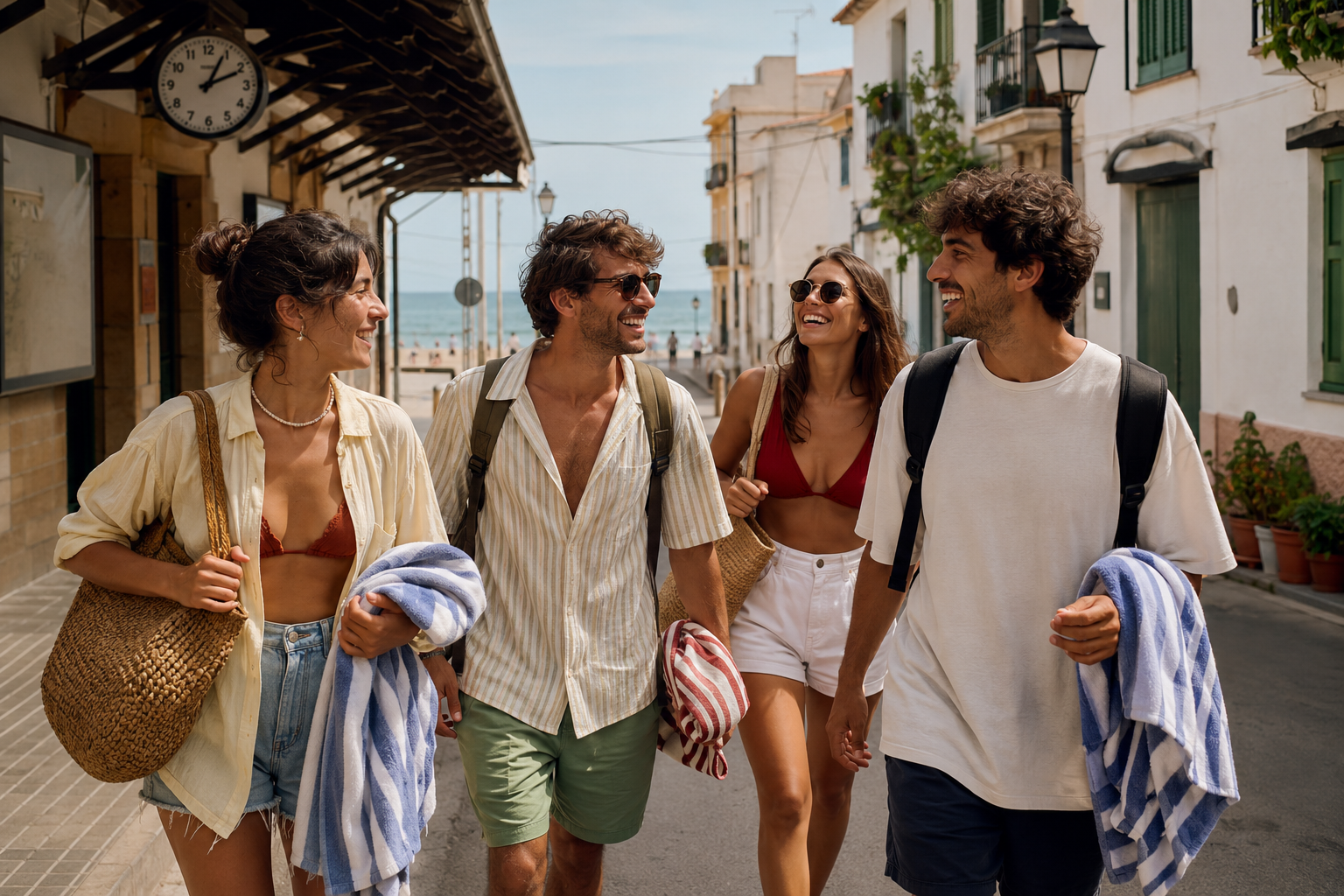 Getting to Spanish Beaches Without a Car: The Coastal Bus Networks Tourists Never Find 1 no car 4